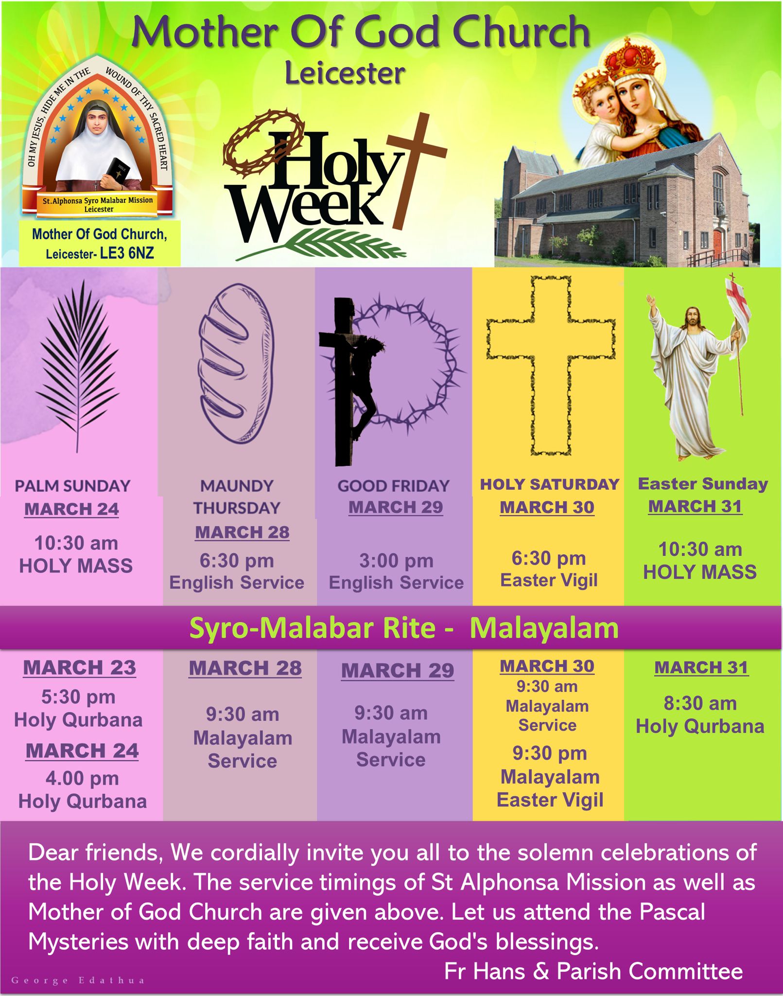 HOLY WEEK 2024