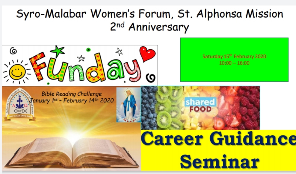 Syro-Malabar Women's Forum, St. Alphonsa Mission 2nd Anniversary